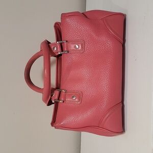 Talbots Pink Leather Satchel